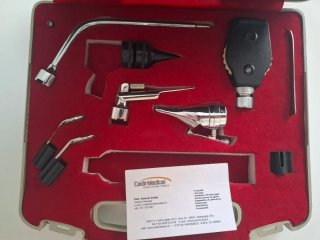 Set Otoscopio Oftalmoscopio Valigetta Cedir Medica
