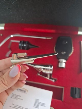 Set Otoscopio Oftalmoscopio Valigetta Cedir Medica