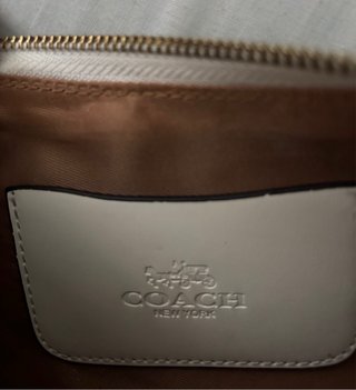 Bolso Coach blanco