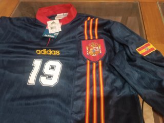 Camiseta Selección Española Adidas 1996 Talla xl