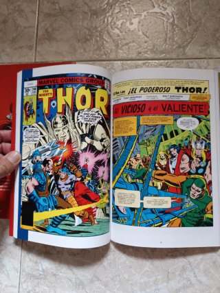 PANINI MARVEL GOLD 2 COMIC NUEVOS EL PODEROSO THOR