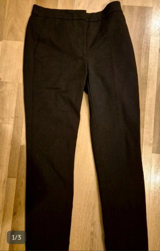 Pantalones de vestir Zara negros