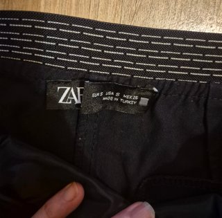 Pantalones de vestir Zara negros