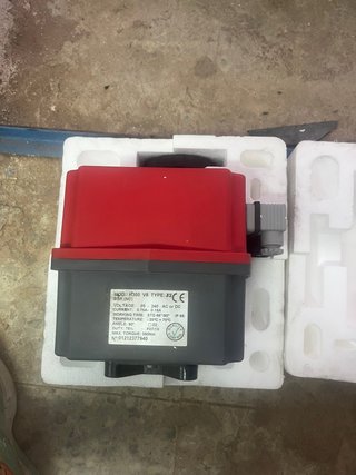 actuador eléctrico para válvulas industriales.