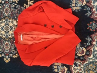 Blazer Mango Rosso Aranciato