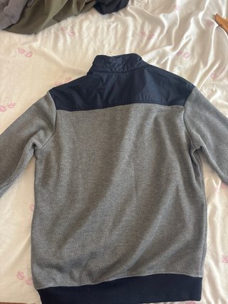 Forro polar Tribord azul y gris