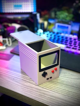Caja Cartas Game Boy Color (Pokémon, One Peace) 3D