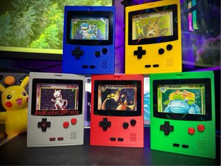 Caja Cartas Game Boy Color (Pokémon, One Peace) 3D
