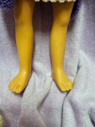 Muñeca Nancy con conjunto tejido
