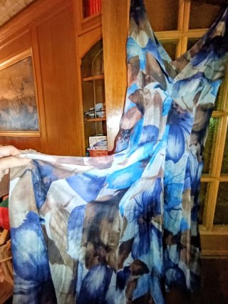 Vestido Pedro del Hierro Rayón Estampado Floral