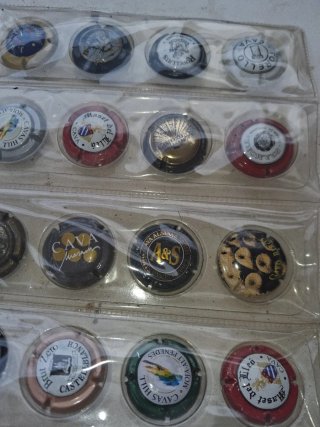 Colección chapas tapón Cava