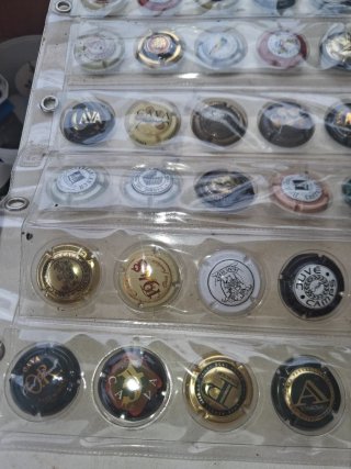 Colección chapas tapón Cava