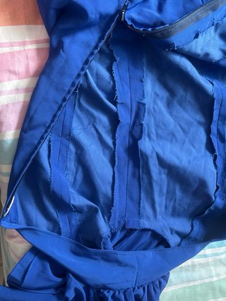 Vestido de flamenca azul