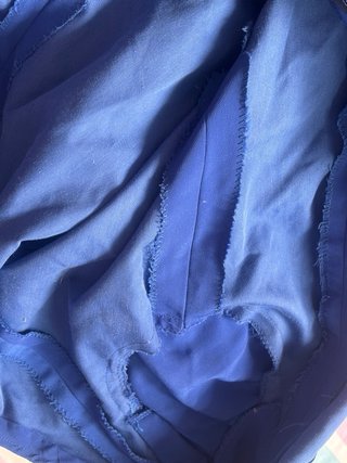 Vestido de flamenca azul