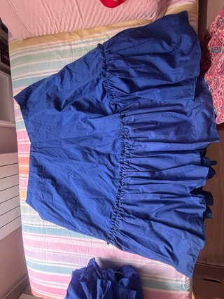 Vestido de flamenca azul