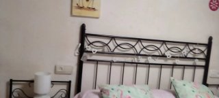 Pack 2 mesillas de cristal + cabezal de cama 135cm