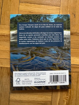 Libro Cocina Fácil con Algas