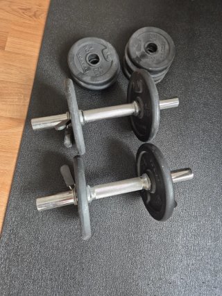 Pack Mancuernas 20kg Domyos