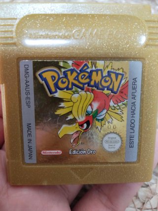 Pokémon Edición Oro Game Boy DMG-AAUS-ESP