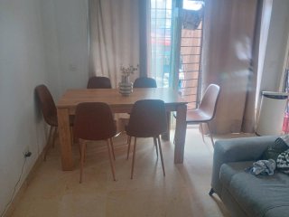 Mesa comedor grande y 6 sillas