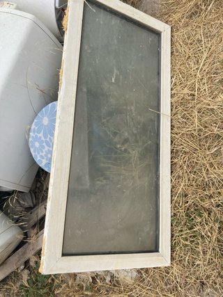 Ventana fija Climalit PVC 102x47 cm