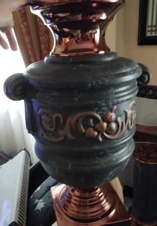 Jarrones con columnas  Decorativas
