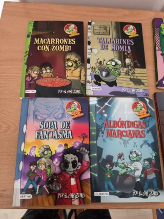 Libros infantiles de "Chef Zombie"