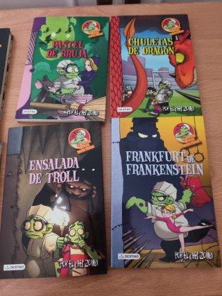Libros infantiles de "Chef Zombie"