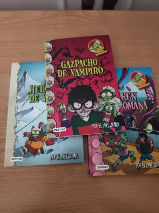 Libros infantiles de "Chef Zombie"