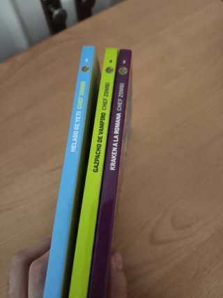 Libros infantiles de "Chef Zombie"