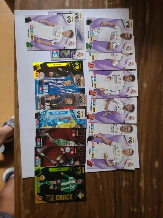 15 Cromos Adrenalyn 2025/26