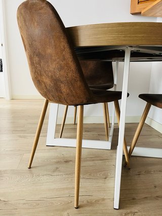 Mesa Nórdica comedor + 4 sillas
