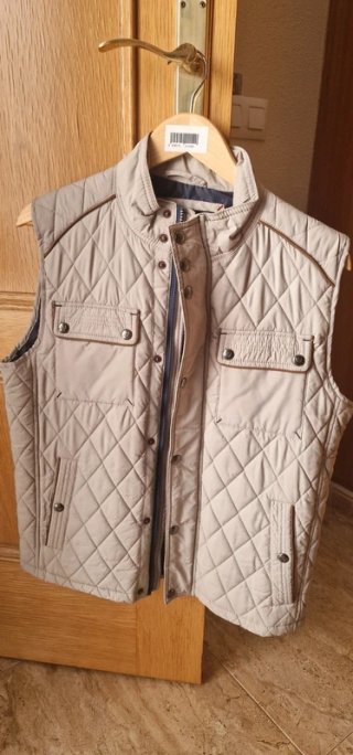 Chaleco campero Alvaro Moreno Beige