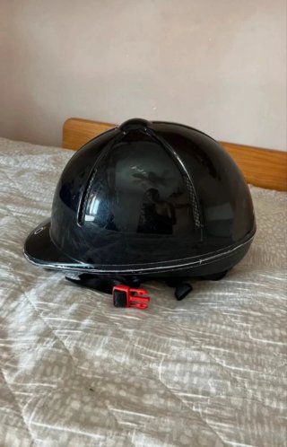 Casco Equitación Negro Fouganza