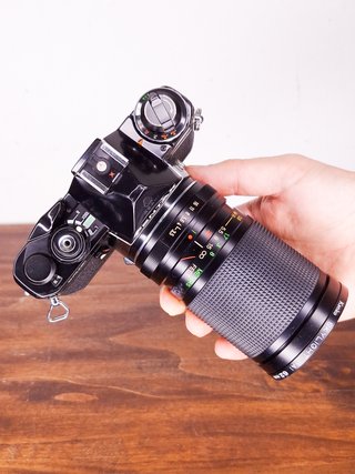 Pentax ME Nera + Vivitar 28-85mm Zoom Vintage