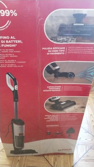 Aspiradora Polti Rollysteam WD10 Nueva