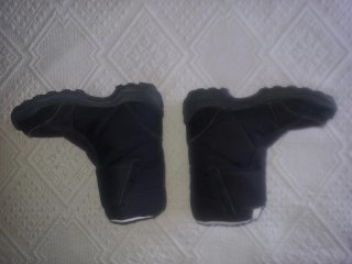 Botas nieve Decathlon SH100 negras. Talla 26