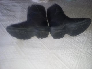 Botas nieve Decathlon SH100 negras. Talla 26