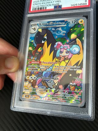 Carta Pokémon Kilowattrel di Kissara JTG IT 163/15