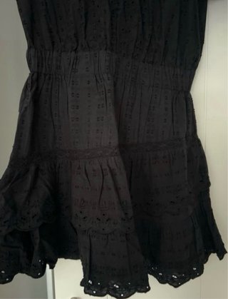 Vestido Zara Negro Corto