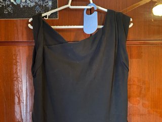 Vestido negro elegante