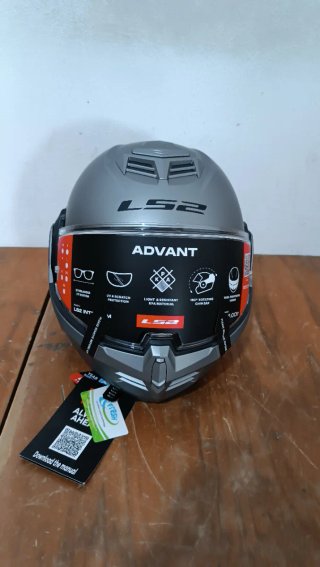 Casco LS2 Advant Matt Titanium - W35S8044
