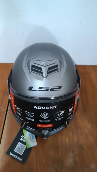 Casco LS2 Advant Matt Titanium - W35S8044