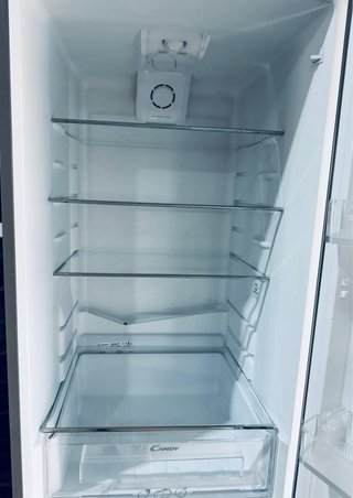 631.Frigorifico Combi Candy Inox No Frost 1,85x60