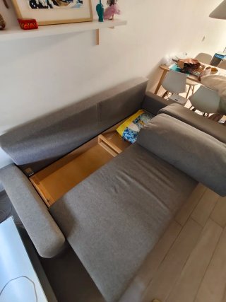 Sofá Cama Gris