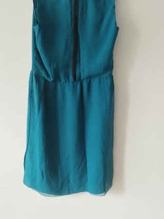 Vestido Bimba y Lola verde azulado