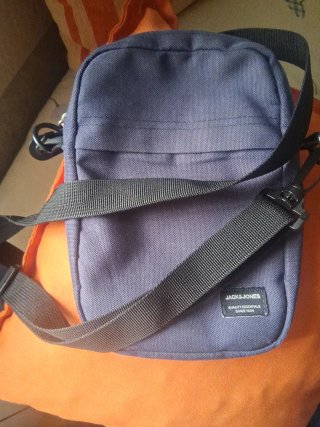 Bolso bandolera Jack&Jones azul