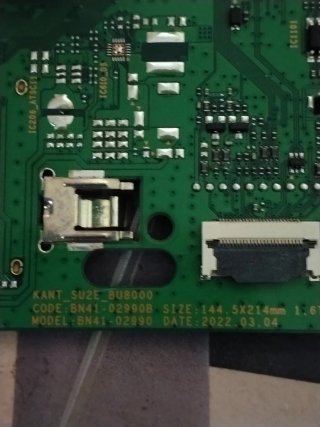 Placa base BN94-17382A, TV Samsung UE55BU8500K