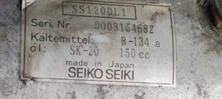 COMPRESOR AIRE ACONDICIONADO BMW SERIE 3 BERLINA