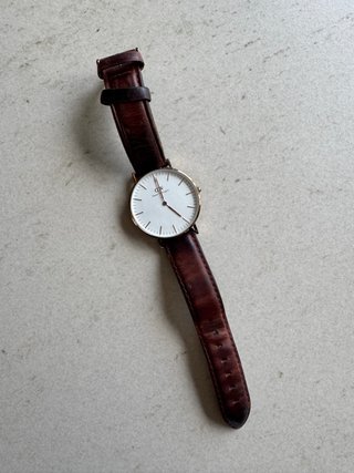 Reloj Daniel Wellington Marrón y Dorado/Rosado